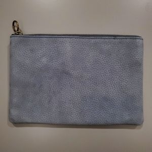Madewell - The Leather Pouch Clutch in Nubuck